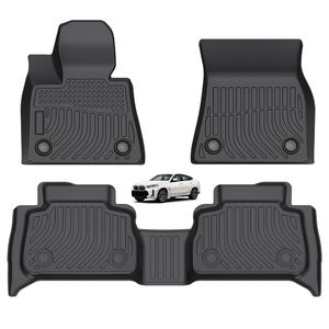 Alfombras para pies de maletero de coche, alfombrillas para platos profundos para <span class=keywords><strong>BMW</strong></span> X6 2020-2025 G06, alfombrillas para suelo de coche 3D Tpe, alfombrilla para coche para todo tipo de clima - Product Image 1