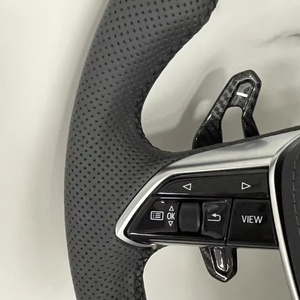Volant sport en fibre de carbone pour <span class=keywords><strong>Audi</strong></span> <span class=keywords><strong>A8</strong></span> A4 R8 A4L Q5 A3 A5 A7 Q7 A6L S3 S4 - Product Image 3