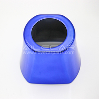 Cache-projecteurs ovales bleus de 1,5 pouce pour phares de voiture – Accessoires de rénovation pour la modification de l'éclairage automobile