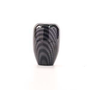 Carbon Fiber Gear <b>Shift</b> <b>Knob</b> Universal 5 6 Speed Lightweight Aluminum Alloy Handle Car Modification Accessory - Product Image 1