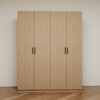 Armoire de chambre à coucher de haute qualité, armoire de rangement moderne pour vêtements, meuble écologique ENF, facile à installer