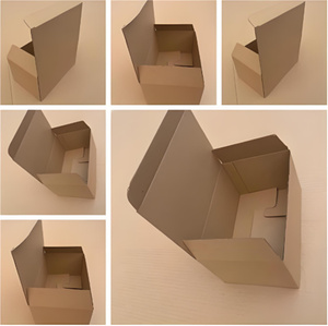 Biểu tượng tùy chỉnh khóa dưới hộp giấy sóng và bao bì các tông hộp - Product Image 1