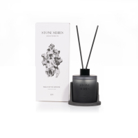 Diffuseur de roseaux d'huile essentielle de parfum de haute qualité de luxe personnalisé en gros 200ml pour la décoration intérieure de Noël