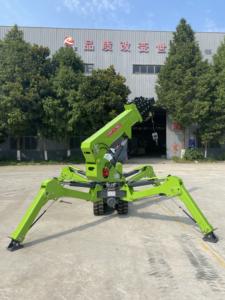 Grúa Araña Móvil de 3, 5, 6, 8 y <span class=keywords><strong>10</strong></span> Toneladas, Pluma Telescópica de 360 Grados, Mini Grúa Hidráulica sobre Orugas con Pluma Auxiliar de 14 m - Product Image 5