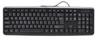 Teclado de Oficina con Cable KB251 Sin Luz, Teclado Multimedia Ultrafino de Tamaño Completo para Uso en el Hogar y la Oficina