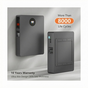 ระบบจัดเก็บพลังงานภายในบ้าน LITHTECH แบตเตอรี่พาวเวอร์วอลล์ 51.2V 100Ah 200Ah 280Ah 10kWh ระบบสื่อสาร CAN ลิเธียมไอออน HP15 - Product Image 1