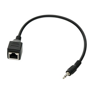 Cable adaptador de karaoke Leishi, conversión de datos macho de 3,5 mm a hembra Rj45 para sistemas de audio - Product Image 3