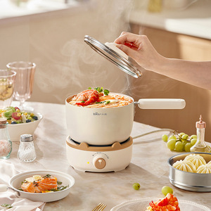 หม้อหุงข้าวไฟฟ้าแบร์ 1.2 ลิตร พร้อมตะกร้านึ่ง สำหรับทำอาหารที่บ้าน - Product Image 4
