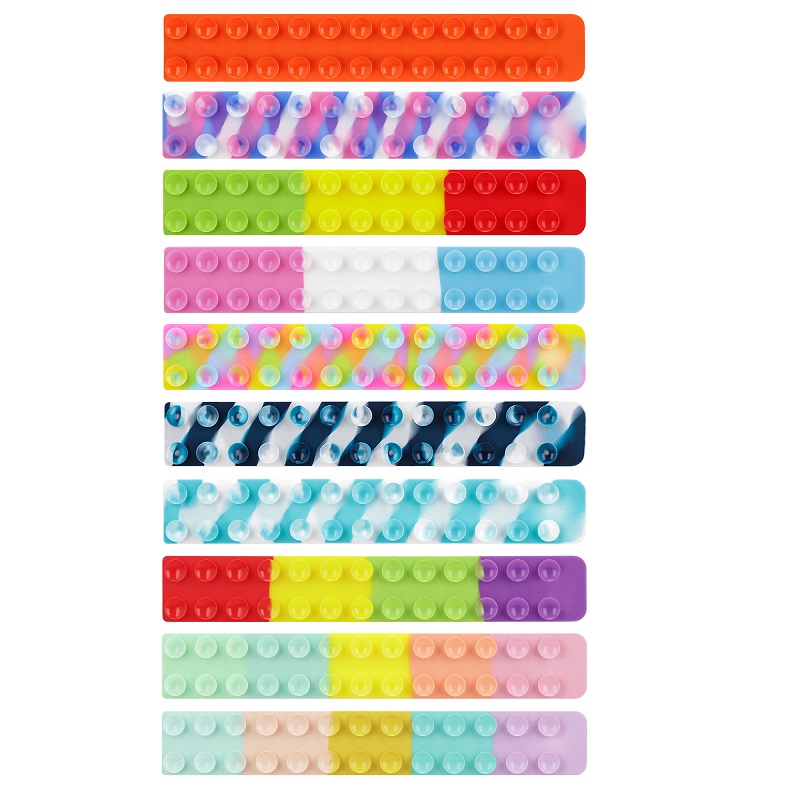 Прямая поставка с завода, силиконовая присоска, квадратная присоска, новинка, игрушка-антистресс, лист, сквидоп, игрушка-сжималка для снятия стресса