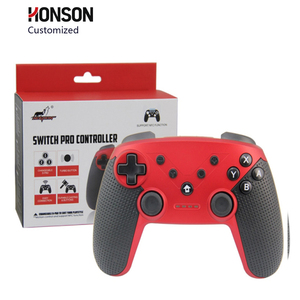 HONSON <span class=keywords><strong>Gaming</strong></span> <span class=keywords><strong>Joystick</strong></span> Vibration Motor Gamepad para Switch Pro Controller Wireless BT HS-SW520C 6 Meses CN;GUA NFC - Product Image 6