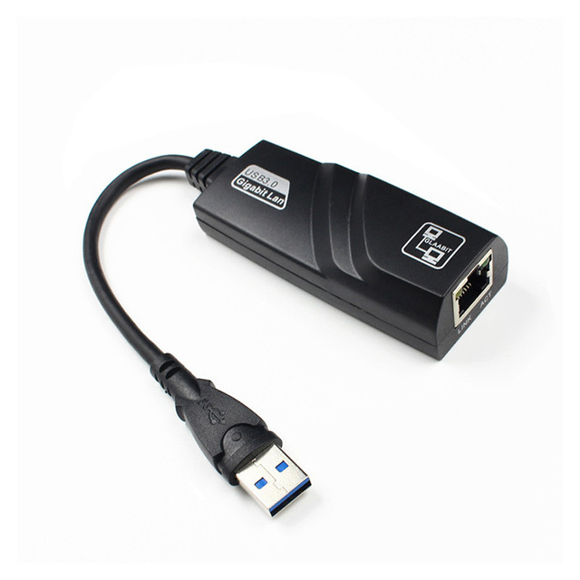 USB3.0 Ethernet Adapter Laptop Network Card USB Lan Mini Network Adapter USB to RJ45 10/100/1000 Mbps Usb to Lan Port Adapter