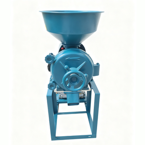 Moulin à Grains et <span class=keywords><strong>Broyeur</strong></span> d'Épices pour Aliments Secs et Humides, Usage Domestique et <span class=keywords><strong>Agricole</strong></span>, 300 Kg/h, Moteur Pratique, Facile à Nettoyer, Alimentation Diesel - Product Image 2