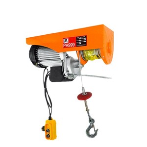 Mini Electric <b>Hoist</b> 220V 110kg IP54 Remote Control Wire Rope Lifting Machine For Household Use - Product Image 5