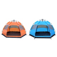 Yuanfeng tenda da gioco per bambini tende da campeggio con struttura in acciaio 8 persone tenda a cupola grande per famiglie all'aperto impermeabile