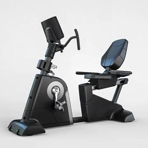 Equipment <b>Gym</b> Fitness Cardio Magnetic Control Horizontal Exercise Bicycle Recumbent <b>Bike</b> Machine - Product Image 1