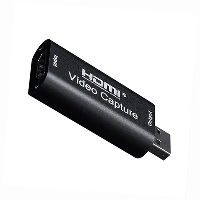 Factory Hot Sale USB2.0 4K@30Hz HDMI Video capture card transmits video capture usb dvr audio and Video HDMI capture