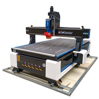 Machine de fraisage CNC rotative 3 axes ROBOTEC 3D avec table rotative 220V/380V Précision de positionnement de 0,02 mm pour le travail du bois