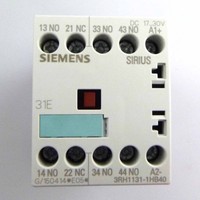Yardımcı Kontaktör 3RH11311HB40 3RH1 24VDC 3NO+1NC