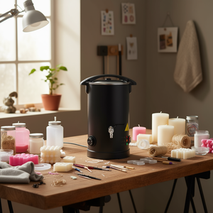 Olla para Derretir Cera de 5.3 Qt con Calentamiento Rápido, Boquilla de Vertido Fácil y Control de Temperatura para Suministro de Velas - Product Image 2