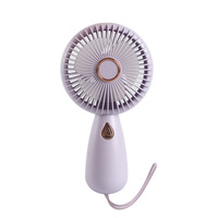Nouveau ventilateur électrique portable USB 2026, mini, rechargeable, avec protection anti-vent, pour table, petit ventilateur de refroidissement en plastique