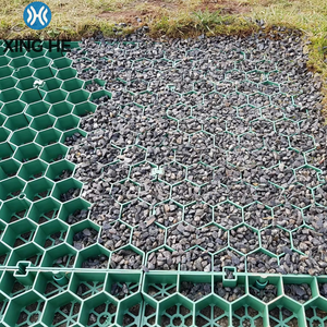 Grille de drainage alvéolée en plastique pour stabilisation du sol, aménagement paysager, <span class=keywords><strong>gazon</strong></span>, <span class=keywords><strong>allée</strong></span>, enclos pour chevaux, dalles et gravier - Prix usine - Product Image 2