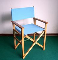 Chaises de directeur en bois pliantes antiques d'Oxford de loisirs de jardin extérieur meubles de loisirs