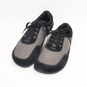 TipsieToes Daily Life, baskets plates décontractées en cuir noir pour femmes, style pieds nus, amorti, automne - Product Image 5