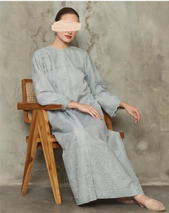 SIPO Baju Raya 2022 Pakaian <b>Muslimah</b> Wanita Moss Green Islamic Wear Moden Modest Fashion Muslim Clothes Casual <b>Dresses</b> - Product Image 3