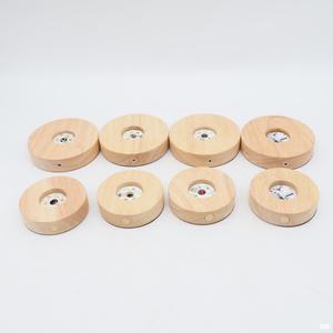 In legno LED di cristallo di vetro luce di <span class=keywords><strong>Base</strong></span> con 3D di <span class=keywords><strong>arte</strong></span> in resina Laser Design moderno dimmerabile luce calda <span class=keywords><strong>per</strong></span> la casa & PC USB alimentato - Product Image 3