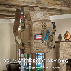 Wholesale 20L-30L <b>Roll</b> Top Dry Bag New Outdoor Waterproof Polyester <b>Backpack</b> Sack for Kayak Ocean Boat Fishing - Product Image 2