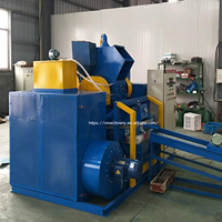 Le plus bas prix xian vanerie câble recyclage machine 100 kg/h de cuivre granulateur machine V-C10