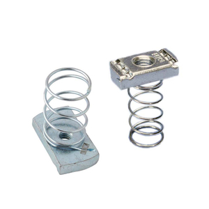 Square <strong>Nut</strong> With Spring <strong>Nut</strong> Long Type Spring Stainless Steel Plain Din Galvanized Steel Hammer <strong>Nuts</strong> - Product Image 5