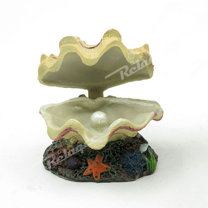 Aquário Shell Decoração Decoração Bolha para Fish Tank Aerating, Aquário Oxigenado-Shell Pearl <span class=keywords><strong>Air</strong></span> Pedra 5l - Product Image 1