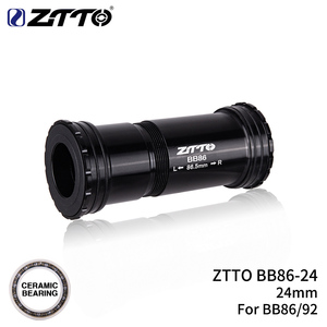 ZTTO BB86 24mm Cerámica <span class=keywords><strong>BB92</strong></span> BB90 Aleación de Aluminio Soportes Inferiores de Ajuste a Presión con Bloqueo de Rosca para Bicicleta de Carretera y Montaña Eje de 24mm - Product Image 2