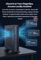 Mini PC 8 Go de RAM 128 Go SSD Core I5 Win 10 11 Ordinateur de bureau mini gaming industriel