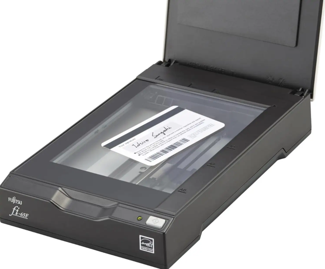 InstantScan Pro USB-Powered A6 Portable Fujitsu Fi-65F Document Scanner On-the-Go ID Card & Receipt Capture