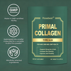 Rosebest Großhandel Reines Hydrolysiertes Rinder-Kollagen-Peptid-Pulver Getränk Nahrungsergänzungsmittel für Haut, Haar & Nägel und Gelenkgesundheit - Product Image 3