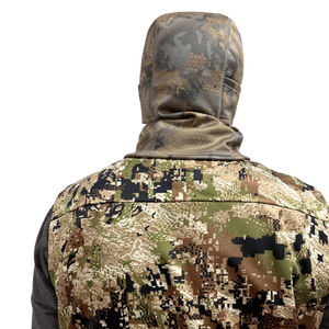 कस्टम उच्च गुणवत्ता वाले पुरुषों के सर्दियों के छलावरण शिकार मास्क हवा बारिश शील्ड - Product Image 3