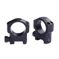 Anneaux de montage pour lunette de chasse en alliage d'aluminium, diamètre du tube 30 mm, montage Picatinny ou Weaver