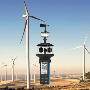 Holdpeak HP-5000GS Kỹ Thuật Số Máy Đo Gió Loại-C Giao Diện Meter Tốc Độ Gió Luồng Không Khí Nhiệt Độ Hướng Gió Cảm Biến Cho Khác Nhau - Product Image 4