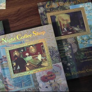 Creativo Van Gogh's Painting lingua vita AR manuale copertina rigida illustrazione questo sposterà il manuale retrò A5 della pittura a olio - Product Image 2