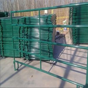 Vente populaire 1-5/8 Horse Corral Foaling Gate Panel 4-Rail avec panneaux remplis soudés - Product Image 4