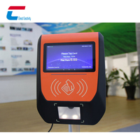Terminal POS y Lector de Boletos de Autobús con GPS Integrado 4G LTE Android RFID, Pantalla LCD TFT de 5 Pulgadas, Certificado CE/Resistente al Agua/Antivandálico