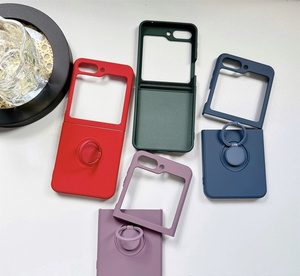 <span class=keywords><strong>Top</strong></span> Bán Điện Thoại Thông Minh Trường Hợp Đối Với Samsung Galaxy Z Flip5 <span class=keywords><strong>4</strong></span> 3 Da Cảm Thấy Chống Sốc PC Gấp Bảo Vệ Trường Hợp Điện Thoại - Product Image 6