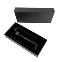 3pcs Acier inoxydable mat Noir Or Rose Sniffer Snuffer Set Care Kit Accessory Candle Wick Trimmer