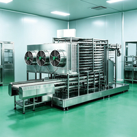 Congelador Espiral Automático de Alta Eficiencia para Productos Acuáticos, Frutas y Verduras, Congelación Rápida, Ecológico