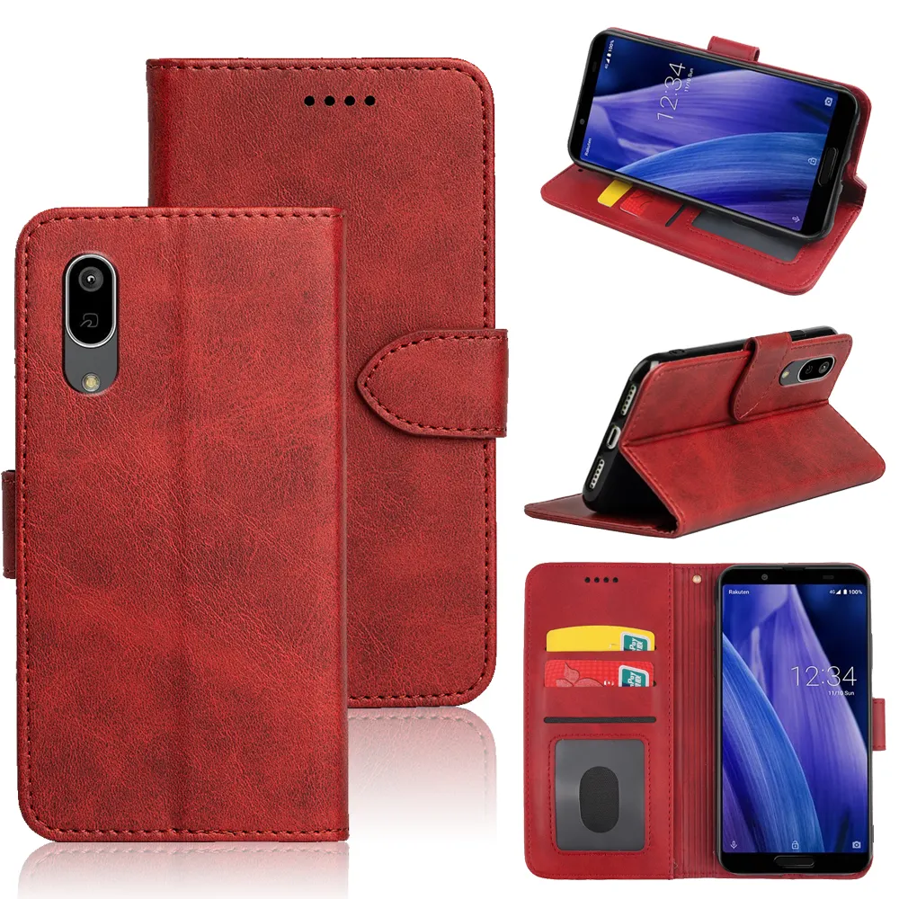 Flip Wallet Leather Phone Cover For Sharp AQUOS R6 Sense3 Lite Sense4 Plus Sense5 Sense6 Zero 6 Magnetic Purse Book Case