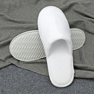 Tongs ouvertes médicales pantoufles pour hommes femmes lavable corail polaire confortable Spa Design personnalisé hôtel utiliser SharedHotel - Product Image 3