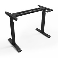 Cadre de bureau moderne pneumatique pour ordinateur portable, réglable en hauteur, avec mécanisme pliable, blanc ou noir