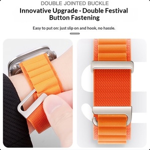 Correa Deportiva Upro Alpine Loop de Nailon para Apple Watch Ultra 2 Series 10 9 8 7 6 SE 49mm 45mm 44mm 42mm 41mm 40mm 38mm - Product Image 3